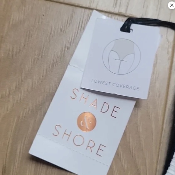 Target Shade & Shore Stripe Ribbed-Knit One Piece Swimsuit - Picture 5 of 7